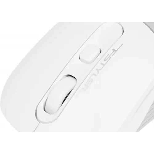 Мышь A4Tech Fstyler FG10S белый/серый оптическая 2000dpi silent беспров. USB для ноутбука 4but (FG10S WHITE)