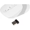 Мышь A4Tech Fstyler FG10S белый/серый оптическая 2000dpi silent беспров. USB для ноутбука 4but (FG10S WHITE)