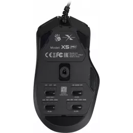 Мышь A4Tech Bloody X5 Pro черный оптическая 16000dpi USB 9but