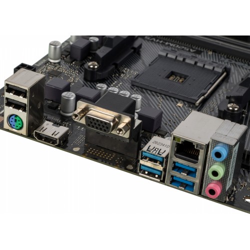 Материнская плата Asrock A520M-HVS Soc-AM4 AMD A520 2xDDR4 mATX AC`97 8ch(7.1) GbLAN RAID+VGA+HDMI