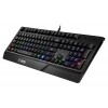 Клавиатура MSI Vigor GK20 RU черный USB Multimedia for gamer LED (подставка для запястий) (S11-04RU230-CLA) кабель 1.8м