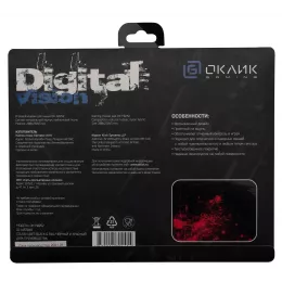 Коврик для мыши Оклик OK-F0252 Мини рисунок/красные частицы 250x200x3мм