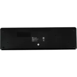 Клавиатура + мышь Оклик 300M клав:серый мышь:серый/черный USB беспроводная slim (1488402)