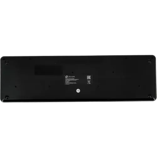 Клавиатура + мышь Оклик 300M клав:серый мышь:серый/черный USB беспроводная slim (1488402)