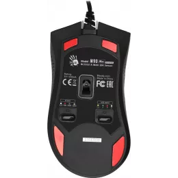 Мышь A4Tech Bloody W90 Max белый/черный оптическая 10000dpi USB 10but (W90 MAX PANDA)