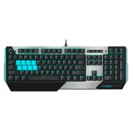 Клавиатура A4Tech B865 механическая серый/черный USB for gamer LED (B865 ICE BLUE) кабель 1.8м