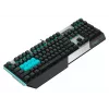 Клавиатура A4Tech B865 механическая серый/черный USB for gamer LED (B865 ICE BLUE) кабель 1.8м