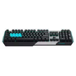 Клавиатура A4Tech B865 механическая серый/черный USB for gamer LED (B865 ICE BLUE) кабель 1.8м