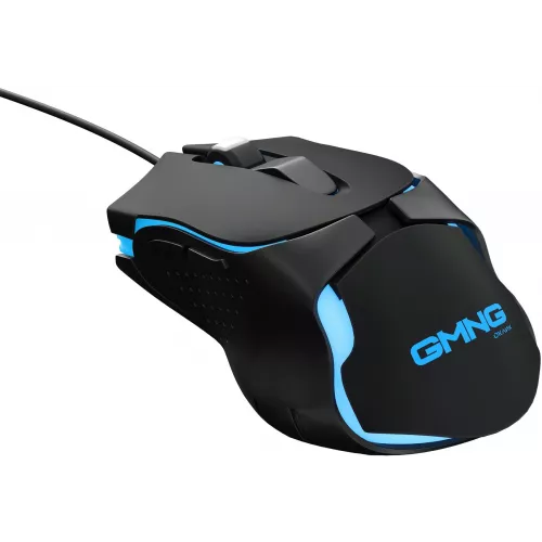 Мышь Оклик 703GM черный оптическая 3600dpi USB для ноутбука 6but (1533541)