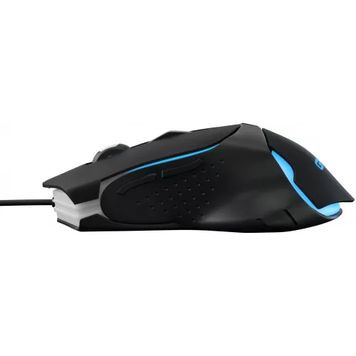 Мышь Оклик 703GM черный оптическая 3600dpi USB для ноутбука 6but (1533541)