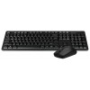 Клавиатура + мышь A4Tech 3330N клав:черный мышь:черный USB беспроводная Multimedia