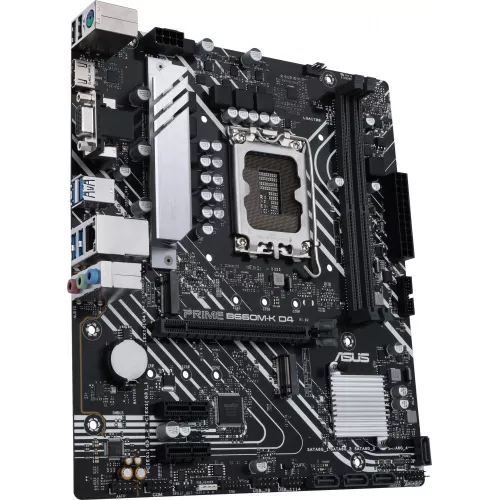 Материнская плата Asus PRIME B660M-K D4 Soc-1700 Intel B660 2xDDR4 mATX AC`97 8ch(7.1) GbLAN RAID+VGA+HDMI