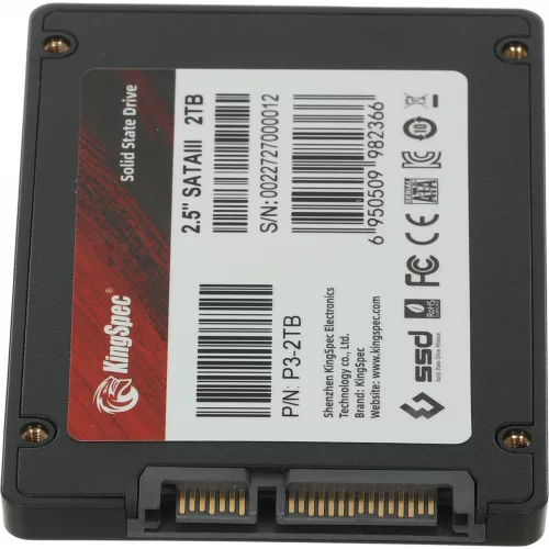 Накопитель SSD Kingspec SATA-III 2TB P3-2TB 2.5"