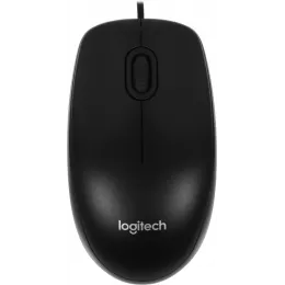 Мышь Logitech M100r черный оптическая 1000dpi USB 2but (910-006765)