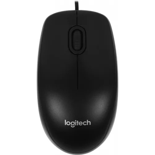 Мышь Logitech M100r черный оптическая 1000dpi USB 2but (910-006765)