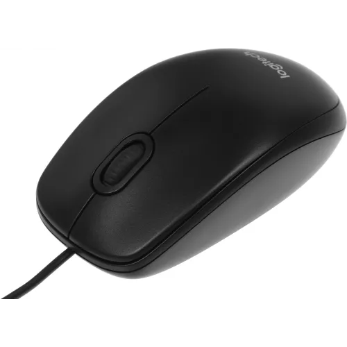 Мышь Logitech M100r черный оптическая 1000dpi USB 2but (910-006765)
