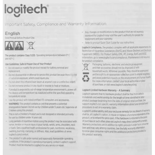 Мышь Logitech M100r черный оптическая 1000dpi USB 2but (910-006765)