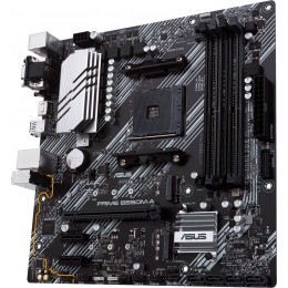 Материнская плата Asus PRIME B550M-A/CSM Soc-AM4 AMD B550 4xDDR4 mATX AC`97 8ch(7.1) GbLAN RAID+VGA+DVI+HDMI