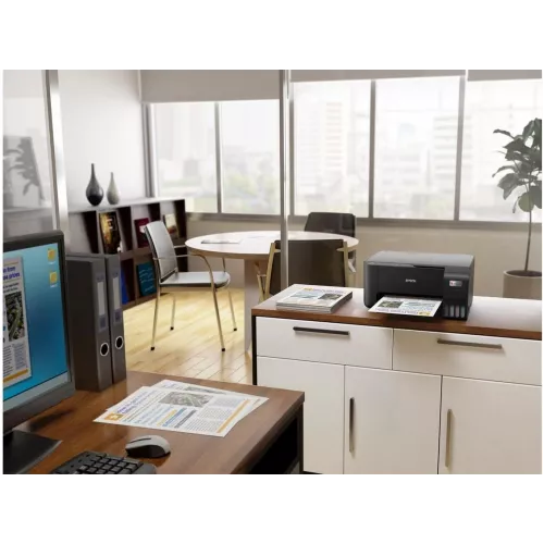 МФУ струйный Epson L3250 (C11CJ67508/503/418/405/408/412) A4 WiFi черный