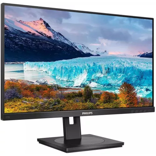 Монитор Philips 27" 272S1M(00/01) черный IPS LED 16:9 DVI HDMI M/M матовая HAS Piv 250cd 178гр/178гр 1920x1080 75Hz VGA DP FHD USB 6.05кг