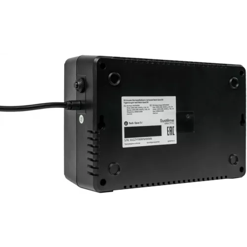 Источник бесперебойного питания Systeme Electriс BV BVSE400RS 240Вт 400ВА черный