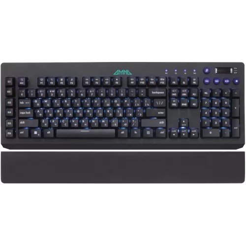 Клавиатура GMNG GG-KB770XP механическая черный USB Multimedia for gamer LED (подставка для запястий) (1901099) кабель 1.8м