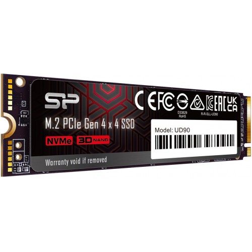 Накопитель SSD Silicon Power PCIe 4.0 x4 2TB SP02KGBP44UD9005 M-Series UD90 M.2 2280