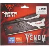 Память DDR5 2x16Gb 6400MHz Patriot PVV532G640C32K Viper Venom RTL Gaming PC5-51200 CL32 DIMM 288-pin 1.4В kit с радиатором Ret