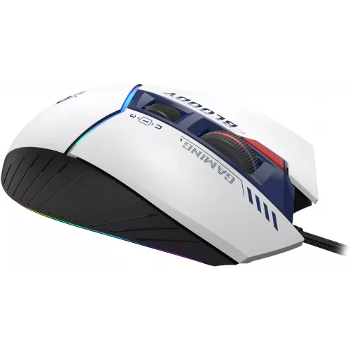 Мышь A4Tech Bloody W95 Max Sports синий/белый оптическая 12000dpi USB 10but (W95 MAX SPORTS NAVY)