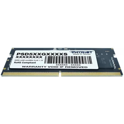 Память DDR5 16GB 5600MHz Patriot PSD516G560081S Signature RTL PC5-44800 CL46 SO-DIMM 262-pin 1.1В single rank Ret