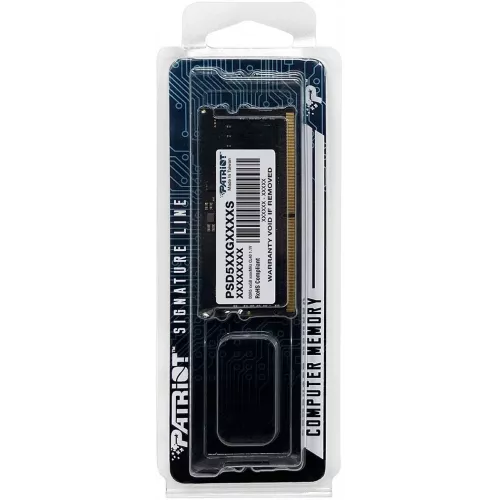 Память DDR5 16GB 5600MHz Patriot PSD516G560081S Signature RTL PC5-44800 CL46 SO-DIMM 262-pin 1.1В single rank Ret