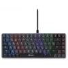 Клавиатура Оклик K615X механическая серый/серебристый USB slim Multimedia for gamer LED (1934413) кабель 1.5м