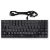 Клавиатура Оклик K615X механическая серый/серебристый USB slim Multimedia for gamer LED (1934413) кабель 1.5м