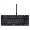 Клавиатура Оклик K615X механическая серый/серебристый USB slim Multimedia for gamer LED (1934413) кабель 1.5м