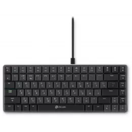 Клавиатура Оклик K615X механическая серый/серебристый USB slim Multimedia for gamer LED (1934413) кабель 1.5м