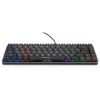 Клавиатура Оклик K615X механическая серый/серебристый USB slim Multimedia for gamer LED (1934413) кабель 1.5м