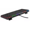 Клавиатура Оклик K615X механическая серый/серебристый USB slim Multimedia for gamer LED (1934413) кабель 1.5м