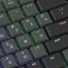 Клавиатура Оклик K615X механическая серый/серебристый USB slim Multimedia for gamer LED (1934413) кабель 1.5м