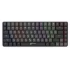 Клавиатура Оклик K615X механическая серый/серебристый USB slim Multimedia for gamer LED (1934413) кабель 1.5м