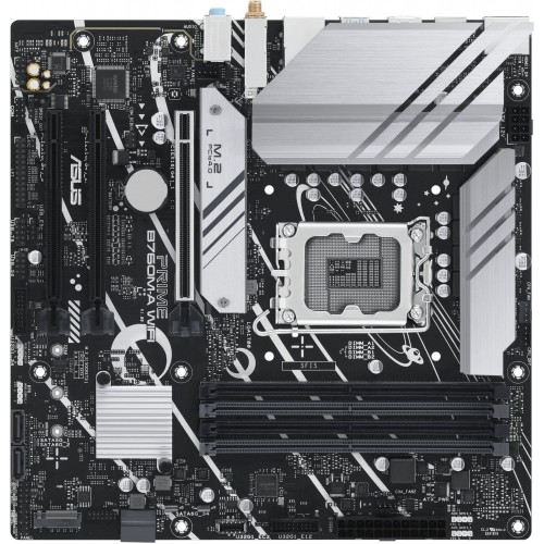 Материнская плата Asus PRIME B760M-A WIFI Soc-1700 Intel B760 4xDDR5 mATX AC`97 8ch(7.1) 2.5Gg RAID+HDMI+DP