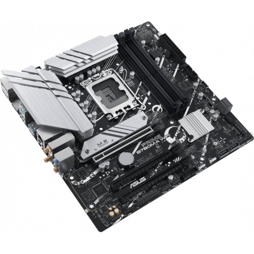 Материнская плата Asus PRIME B760M-A WIFI Soc-1700 Intel B760 4xDDR5 mATX AC`97 8ch(7.1) 2.5Gg RAID+HDMI+DP