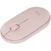 Мышь Logitech Pebble M350 розовый оптическая 1000dpi беспров. BT USB 2but (910-005575)