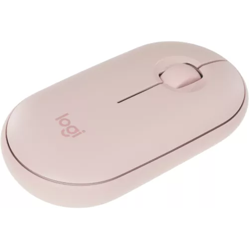 Мышь Logitech Pebble M350 розовый оптическая 1000dpi беспров. BT USB 2but (910-005575)