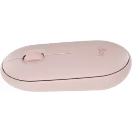 Мышь Logitech Pebble M350 розовый оптическая 1000dpi беспров. BT USB 2but (910-005575)