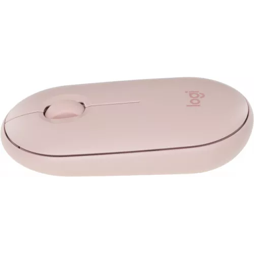 Мышь Logitech Pebble M350 розовый оптическая 1000dpi беспров. BT USB 2but (910-005575)