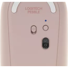 Мышь Logitech Pebble M350 розовый оптическая 1000dpi беспров. BT USB 2but (910-005575)