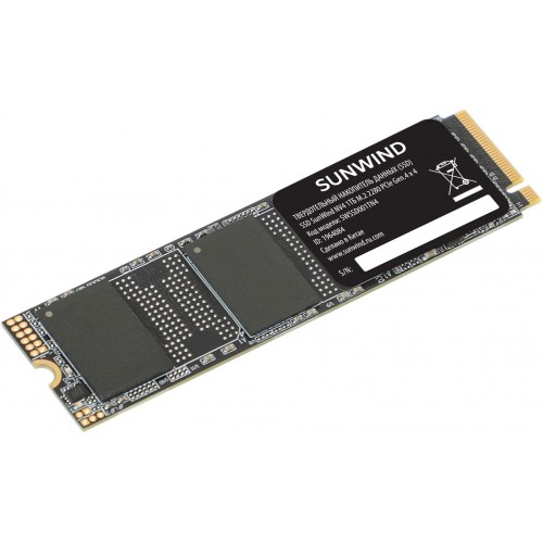 Накопитель SSD SunWind PCIe 4.0 x4 1TB SWSSD001TN4 NV4 M.2 2280