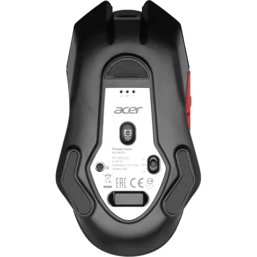 Мышь Acer Nitro OMR305 черный оптическая 3200dpi беспров. BT/Radio USB 6but (ZL.MCECC.020)