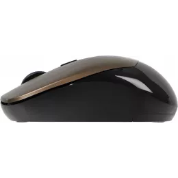 Мышь Defender Wave MM-995 бронзовый оптическая 1600dpi silent беспров. USB для ноутбука 3but (52992)