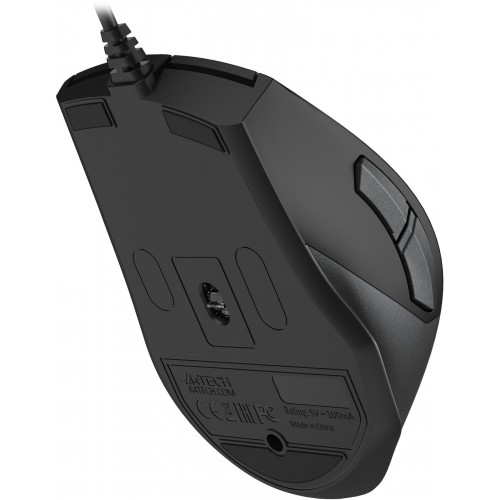 Мышь A4Tech Fstyler FM45S Air серый оптическая 2400dpi silent USB 7but (FM45S AIR USB (STONE GREY))